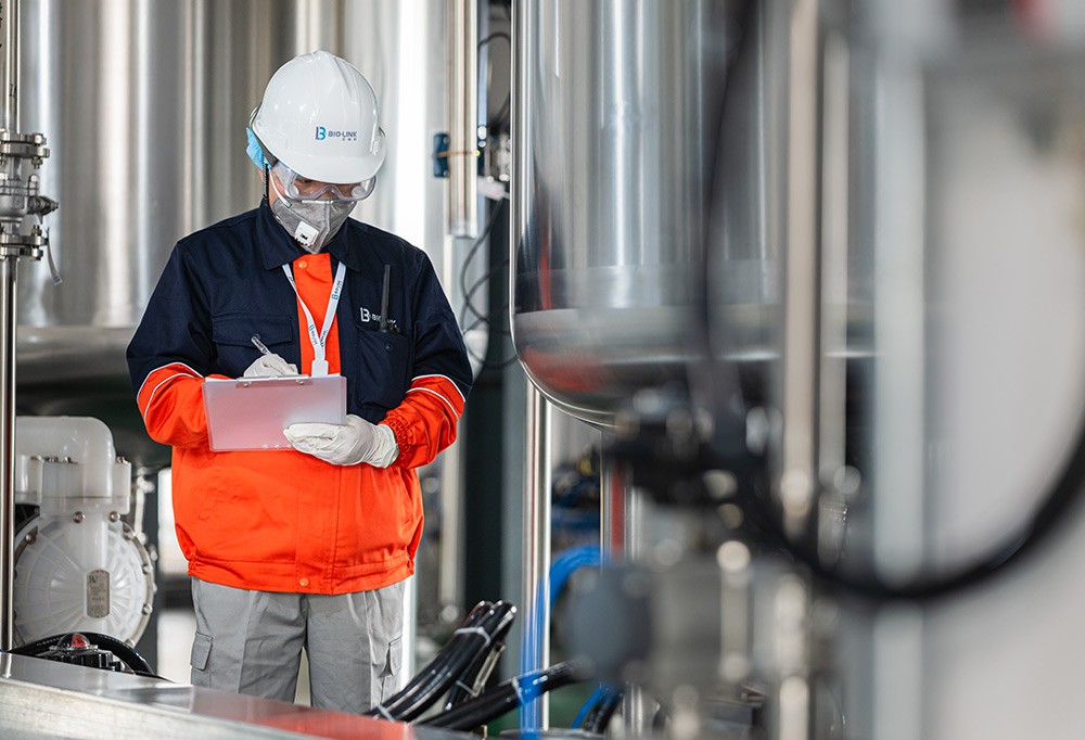 百林科蘭州層析填料智能生產(chǎn)基地